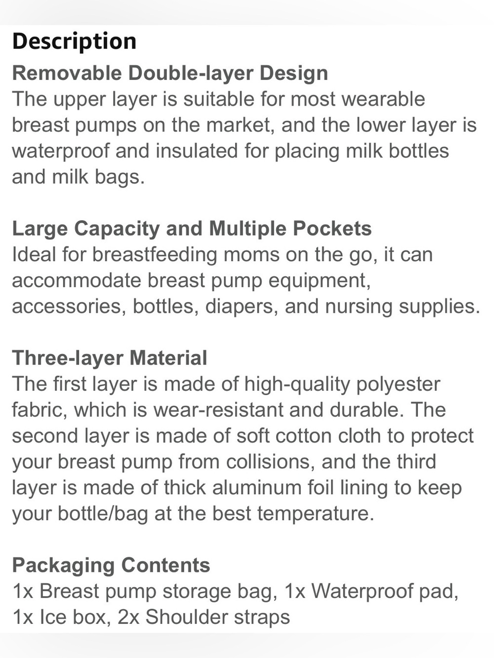 Breast Pump Backpack - Picture 5 of 5